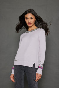Fast track crystal sweater