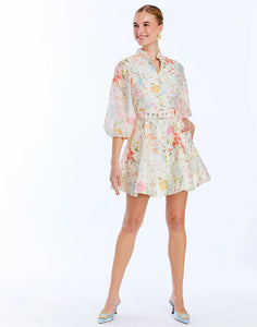 Pastel floral dress
