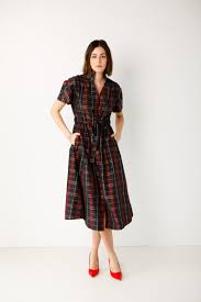 Christmas Plaid Dress